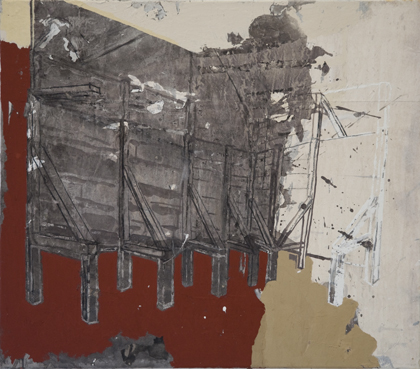 Gesa Foken So Da Rueckseite Malerei painting peinture